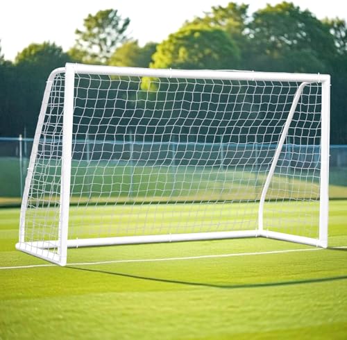 Portable Soccer Goal for Backyard,12x6 / 10x6.5 / 8x5 ft Kids Adults Soccer Net Backyard Soccer Goals