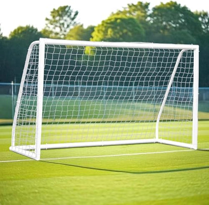 Portable Soccer Goal for Backyard,12x6 / 10x6.5 / 8x5 ft Kids Adults Soccer Net Backyard Soccer Goals