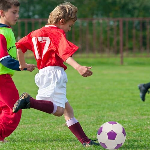 Soccer Ball Size 3,4,5 Practice Training Gift Boys Girls Kid Come with Assorted Pump and Needle