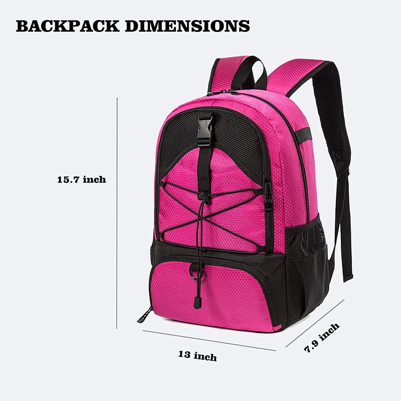 Baseball Softball Equipment Bag with Fence Hook and Shoe Compartment T-Ball Travel Soccer Bag Basketball Backpack Options