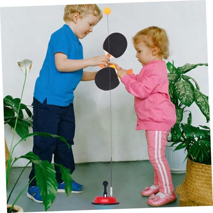 balacoo Stable Suction Base Table Tennis Training Aid Elastic Pong Racket and Practice