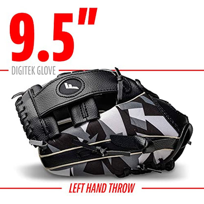 Franklin Sports Kids Baseball Gloves - RTP Child's Tball Glove - Boys + Girls Teeball Mitt Set - Kids + Toddler - Right or Left Hand Throw - 9.5"