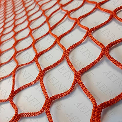 Football Soccer Backstop Net, Net Material Nylon Backstop Net Backyard Fence Barrier Backstop Nets Replacement Net Soccer Goal Netting for Baseball Softball Tennis Hockey Court - size: 1.5×3m/4.9×10ft