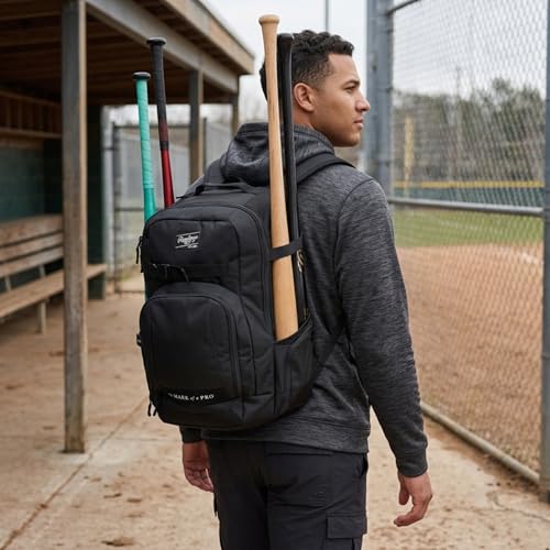 Rawlings | The Journey Player's Backpack Equipment Bag | Baseball/Softball | Multiple Colors - color: Mint / Pink