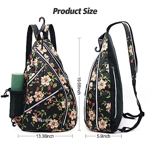ZOEA Pickleball Bag - Adjustable Backpack with Water Bottle Holder for Men and Women