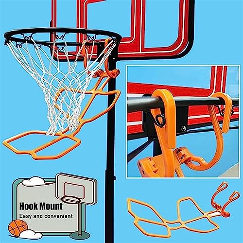 Basketball Hoop Returner Shot Return Apparatus Hook Ball for Kids Rebounder Shooting Training Aid Lightweight Trainer Outdoor Sport Attachment
