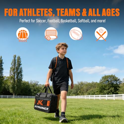 Agility Ladder, Soccer Football Training Equipment Set - 20ft Speed Ladder, 4 Hurdles,Parachute, 12 Cones & Jump Rope | Agility & Speed Training for Kids Youth Adults,Basketball & Football Accessories