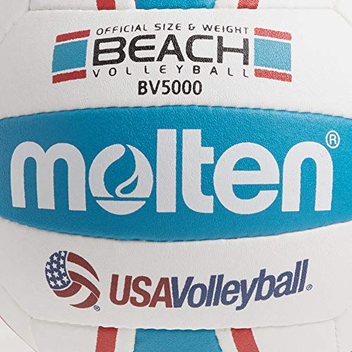 Molten Elite Beach Volleyball - color: Red/Blue