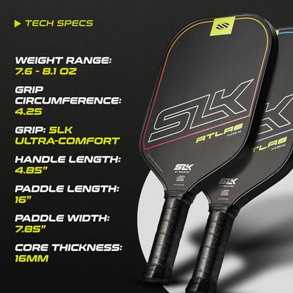 Selkirk Sport SLK Pickleball Paddles Set of 2 | Designed in The USA | Choose The SLK Neo Graphite, SLK Neo Fiberglass Pickleball Set or SLK Atlas Pickleball Bundle