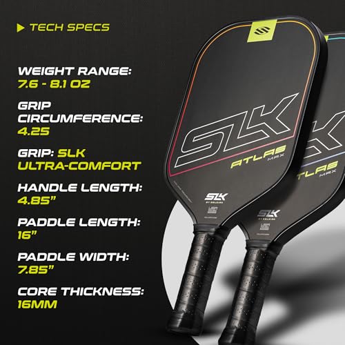 Selkirk Sport SLK Atlas Bundle and Selkirk Pro S1 Bundle 4 Pack Bundle