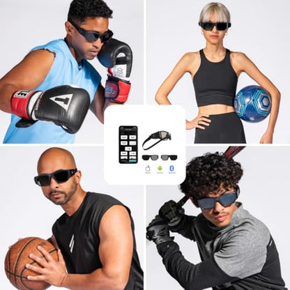 Applied Vision Sports Vision Training Strobe Glasses - Sports Reaction Training. Reflex and Hand-Eye Coordination Tool
