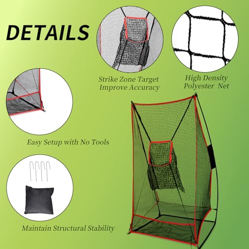 Football Kicking Cage: Quarterback Training Net for Passing Accuracy, Outdoor Practice for Youth & Adults