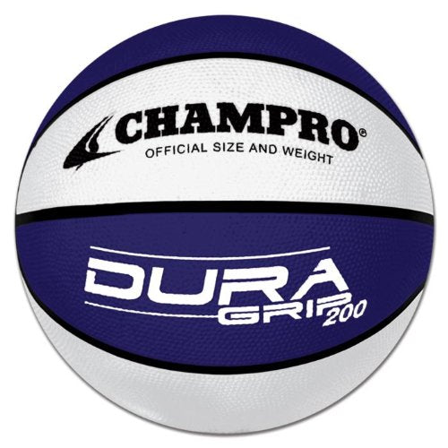 Champro Rubber Basketball - color: Purple/White