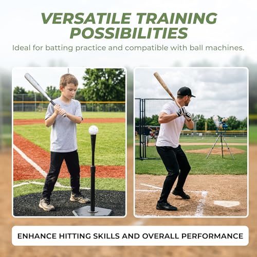 Hot Glove Durable Plastic Practice Baseballs - style: 12 Pack