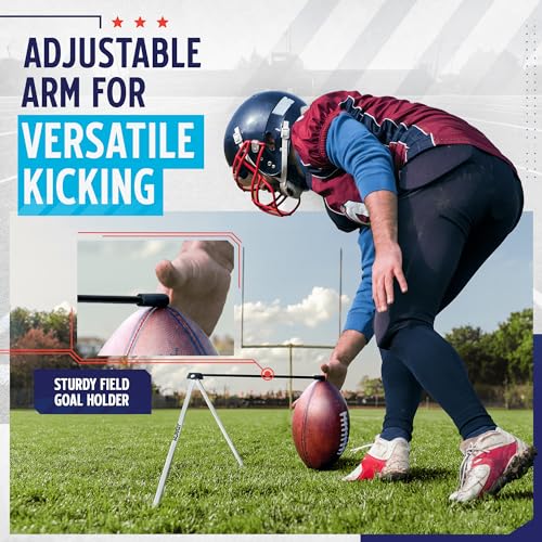 Murray Sporting Goods Football Kicking Tee - Training Practice Equipment for Adult & Youth - Field Goal Kickers Tee Stand Holder - Accessories for Placekickers