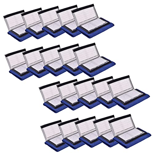 Quarterback (QB) 3 Sheet Play Wristband Youth Perfect for Football Plays, Softball Signs & Baseball (20 Pack) - color: Navy Blue