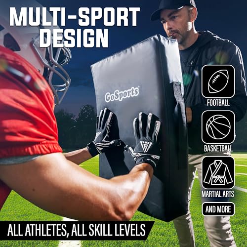 GoSports Premium Blocking Pads – Multisport Training Equipment for Football, Basketball, Lacrosse, & Martial Arts – Tackling Dummies & Kick Pads - style: 24" x 16" PRO