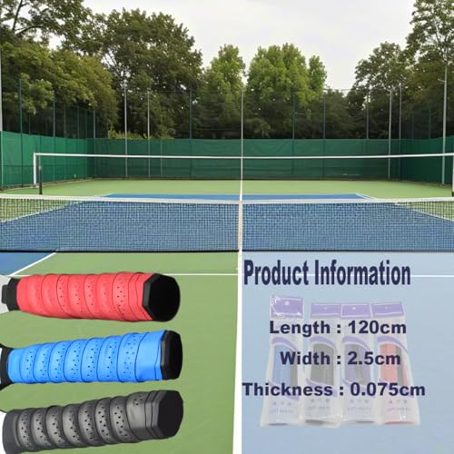 2 Pcs Purple Pickleball Overgrip, Overgrip Tape Replacement Wrap Paddle Grip Tape for Pickleball, Tennis, Badminton, Squash