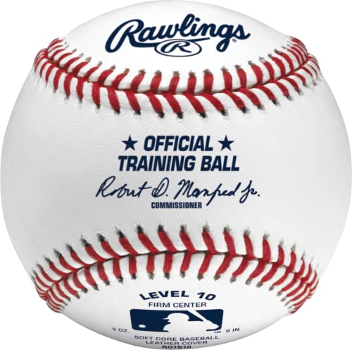 Rawlings | ROTB Official Training Baseballs | Ages 5-8 / 7 - 10 / 10 & Older | 12 Count - style: Level 10 (Ages 10 and Up)