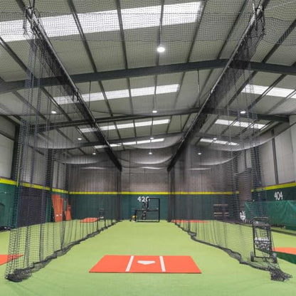 Baseball Backstop Nets | Professional Grade Sports Netting Available in 82 Sizes - 100% Weatherproof with Overlocked Edges - size: 10' X 12'