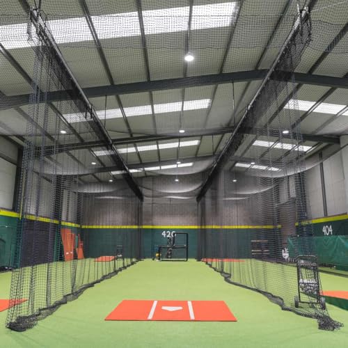 Baseball Backstop Nets | Professional Grade Sports Netting Available in 82 Sizes - 100% Weatherproof with Overlocked Edges - size: 10' x 16'