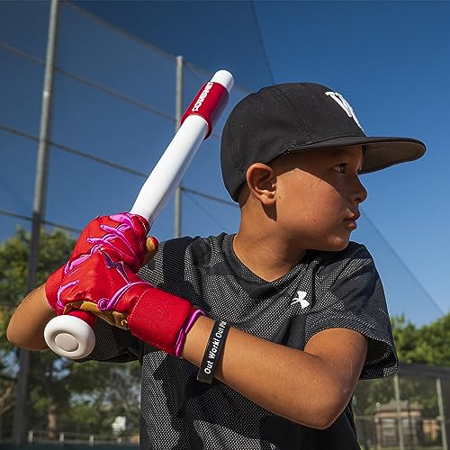 PowerNet Sweet Spot Training Bat + 3.2"" Progressive Softball Training Balls for Hitting & Pitching, 9 Pack Weighted Balls & Weighted Bat, Improve Hand-Eye Coordination & Power - size: 31" (28 oz) Bat + 3.2" Balls LITE 9 Pk