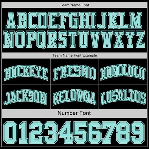 Custom Reversible Basketball Jerseys Men Youth, Personalized Sports Shirts Team Uniforms Printed Name Logo Number - color: Light Green and Black