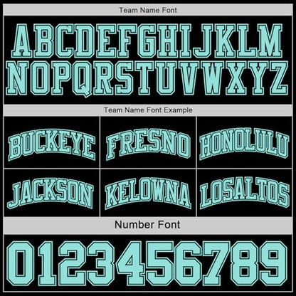 Custom Reversible Basketball Jerseys Men Youth, Personalized Sports Shirts Team Uniforms Printed Name Logo Number - color: Light Green and Black