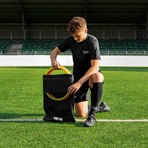 FORZA Agility Rings [12 Pack] | Speed & Agility Training Equipment for Athletes - Available in 10 Colors