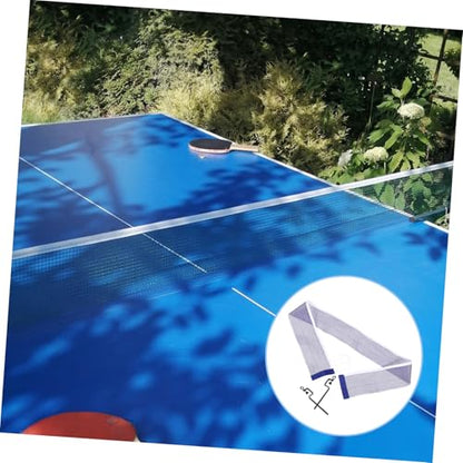 Totority Table Tennis Net and Post Portable Net with String Tension for Use for Training and Practice Versatile for All Ages Easy Setup and Transport