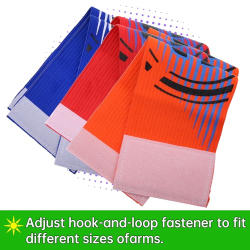 Elastic Soccer Captain Armband for Youth and Adult - size: Mixed Color