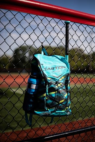 Easton | MOXIE Backpack Equipment Bag | Baseball / Softball | T-Ball / Rec / Travel | Multiple Styles - color: Cyan