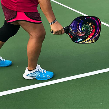 SAVITA 4pcs Pickleball Paddle Grip Tape, Pickleball Racket Tape Tennis Racket Grip Tape Moisture Wicking Comfortable Replacement Grip Tape Handle Wrap for Pickle Ball Paddle Badminton
