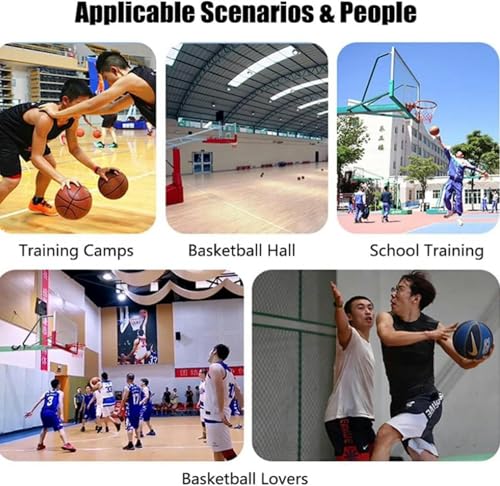 Wall Mounted Basketball Hoop Rebounder Return Attachment Shooting Practice Net Training Metal Shot Returner Reb
