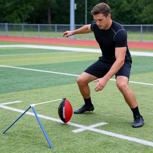 Protective Football Practice Gear with Reinforced Metal Frame and Space Saving Storage Outdoor Training Shirt