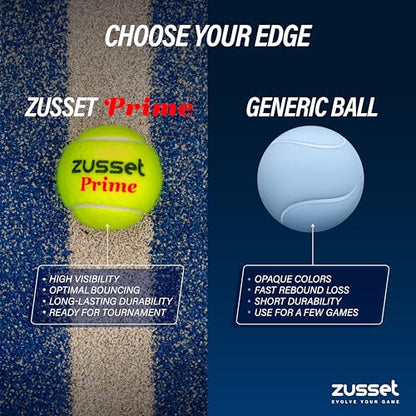 Padel Balls PRIME 2025 (1, 3, 6 & 40 Pack) | High Pressure & Speed Response for Explosive Shot | Reinforced Felt Extended Durability & Accuracy | Tournament-Ready Padel Ball for Pro Competition