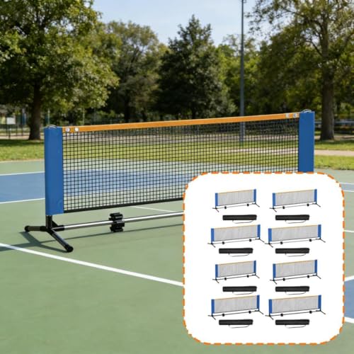 Generic Portable Pickleball Net with Storage Bag, Heavy-Duty, Ideal for Training, Tournaments, Garden Or Garage. - size: Stainless Steel 3.1m