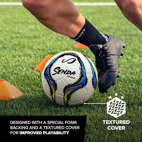 Senda Amador Training Soccer Ball, Fair Trade Certified - color: Purple, size: Size 5 (Ages 13 & Up)