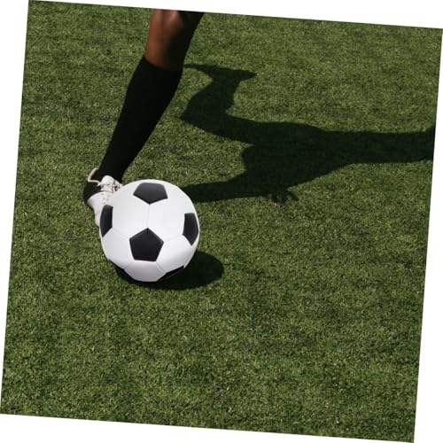 Mikinona Size 5 Soccer Ball for Training and Outdoor Play, Pu Machine-Seamed Football, Sturdy Youth Soccer Ball for 11-a-Side Matches and Practice