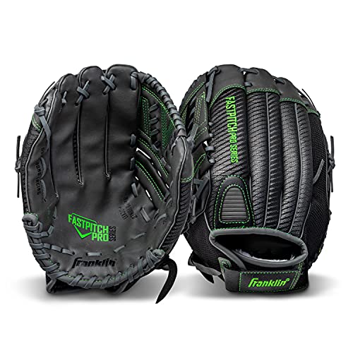 Franklin Sports Girls Softball Glove-Women's Windmill Fastpitch+Slowpitch Softball Glove-Right and Left Hand-Adult - color: Lime, size: 12.5"