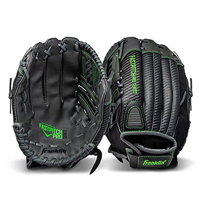 Franklin Sports Girls Softball Glove-Women's Windmill Fastpitch+Slowpitch Softball Glove-Right and Left Hand-Adult - color: Lime, size: 12.5"