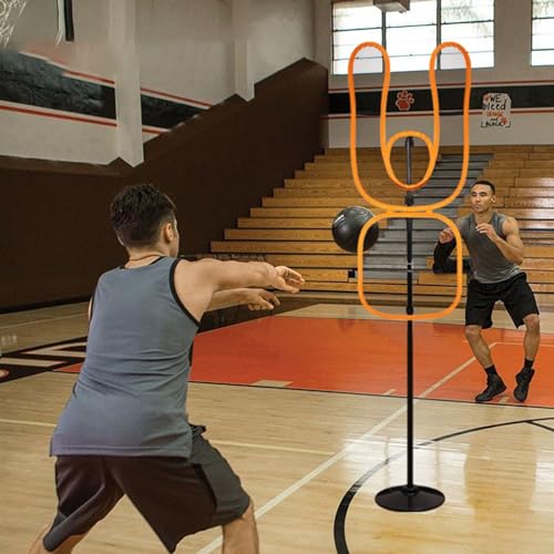 Height Adjustable Defender Dummy, Basketball Training Mannequin with Round Base, Practice Defender Equipment to Dribble