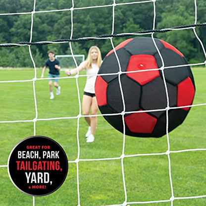 Sports Soccer Ball-Supersized Soccer Ball Outdoor Sport Tailgate Backyard Beach Game Fun for All