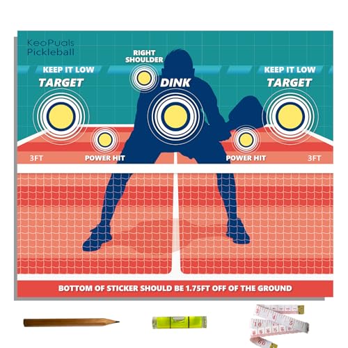 Pickleball Dink Pad - Training Wall Dink Pads for Practice