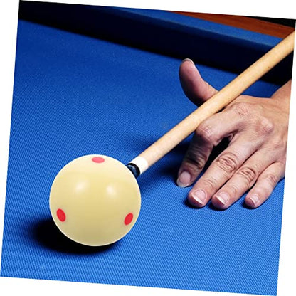 balacoo Replacement Billiard Cue Ball with Dots Pattern Phenolic Resin Training Ball for Pool Table Scratch Resistant Regulation Practice Accessory for Skill Improvement and Game Rooms
