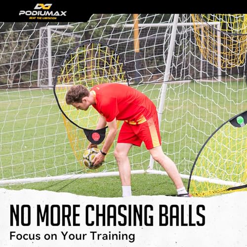 Soccer Goal Target Net with Highlighted Scoring Zones