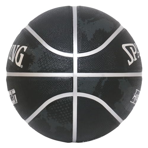 Spalding(スポルディング) バスケットボール ボール ベーシック 7号 ラバー - color: Highlight Silver