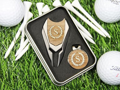 Personalized Divot Tool and Ball Marker Set – Personalized Golf Gift Set – Bulk Golf Gift for High School & University Teams, Senior Night, Banquets, Golf Tournament Gifts