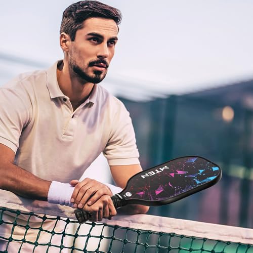 Pickleball Paddles Set of 2 or 4, or Single Paddle – USAPA Approved Fiberglass Surface Pickleball Rackets Set for Men & Women