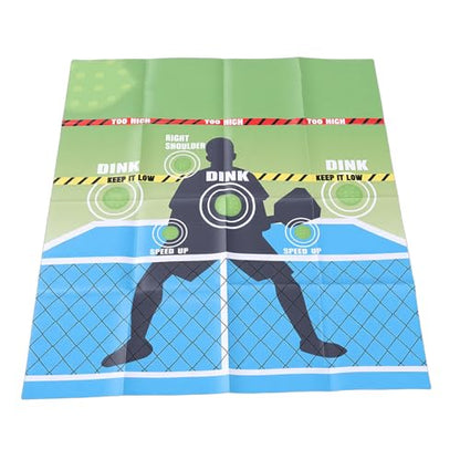 RiToEasysports Pickleball Practice Pad, Improves Control Volley Accuracy Training Mat 28x32 Inches for Home Gym Indoor Court Backyard Enthusiasts